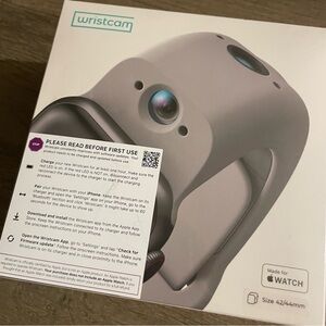 Wristcam For Apple Watch 42/44 mm Dual Cameras BRAND NEW unopened Gray